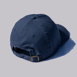 The Shotgun Start & American Needle Felt Patch Dad Hat - Classic Blue