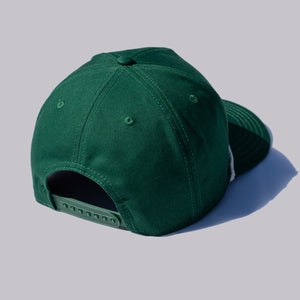 The Shotgun Start & American Needle Twill Patch Rope Hat - Emerald/White