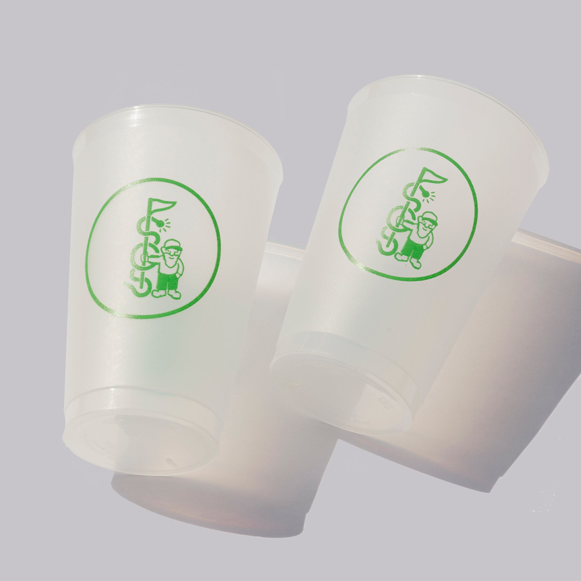 The Shotgun Start Gnome Stadium Cups - Frosted
