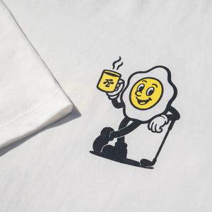Fried Egg Golf "Over Easy" Short Sleeve T-Shirt - Ivory