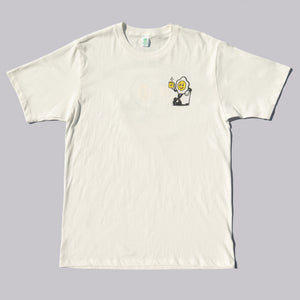 Fried Egg Golf "Over Easy" Short Sleeve T-Shirt - Ivory