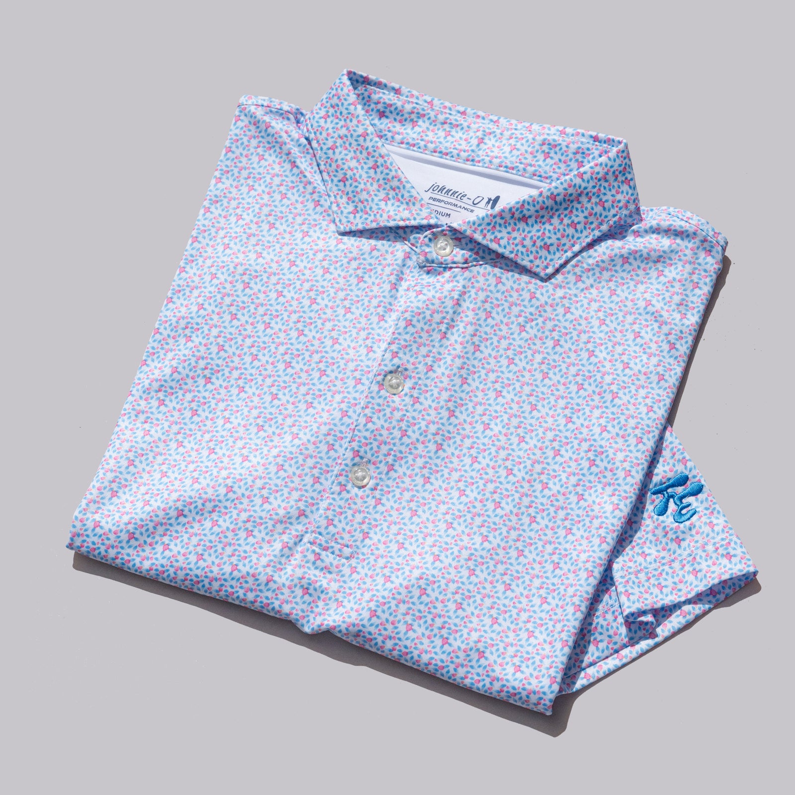 Fried Egg Golf & Johnnie-O Performance Jersey Springwood Polo - Cabo