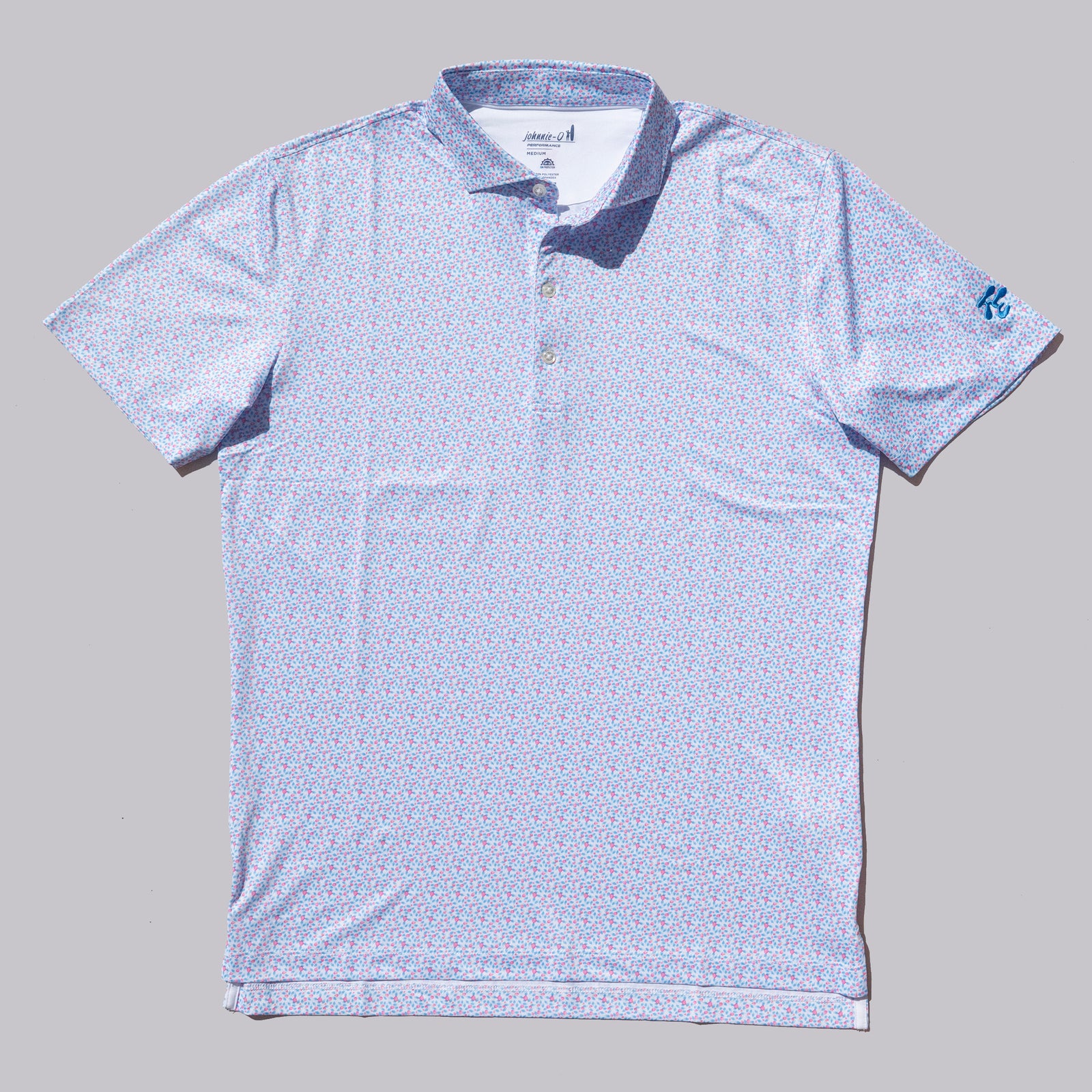 Fried Egg Golf & Johnnie-O Performance Jersey Springwood Polo - Cabo