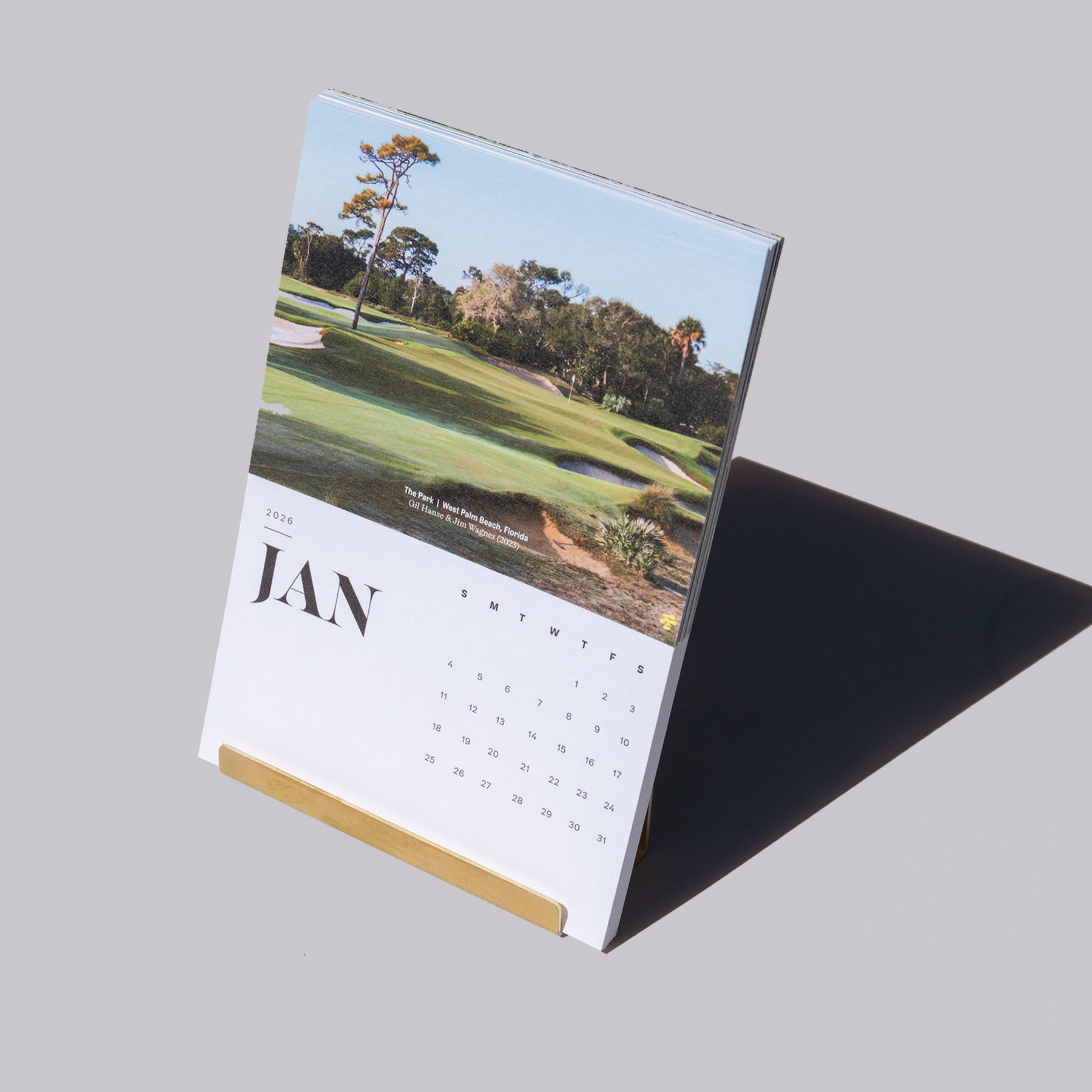 Fried Egg Golf 2026 Stand Calendar