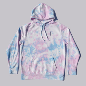 The Shotgun Start & American Needle Hoodie - Cotton Candy Tie Dye