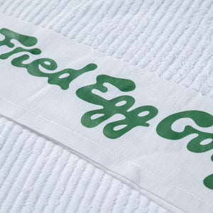 Fried Egg Golf Towel - White