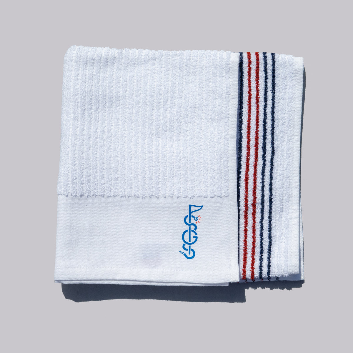 The Shotgun Start Towel - White