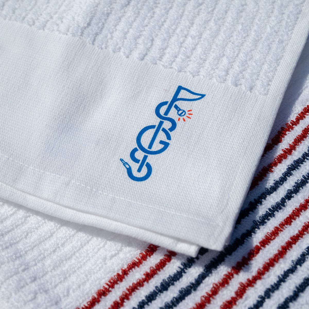 The Shotgun Start Towel - White