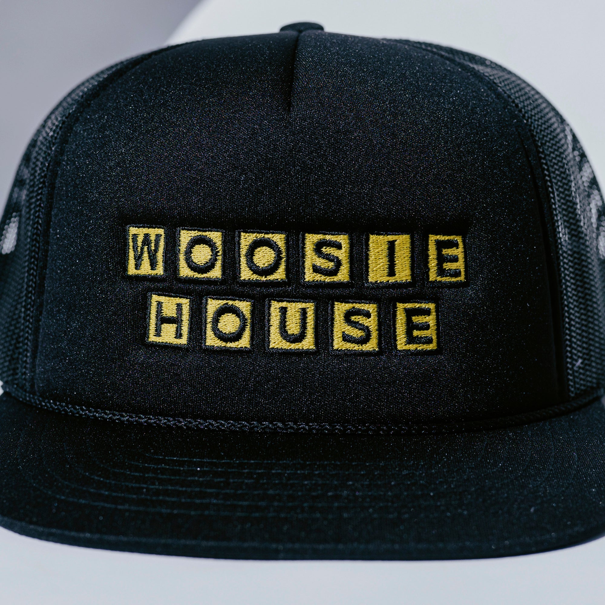 The Shotgun Start 5th Anniversary Woosie House Trucker Hat - Black