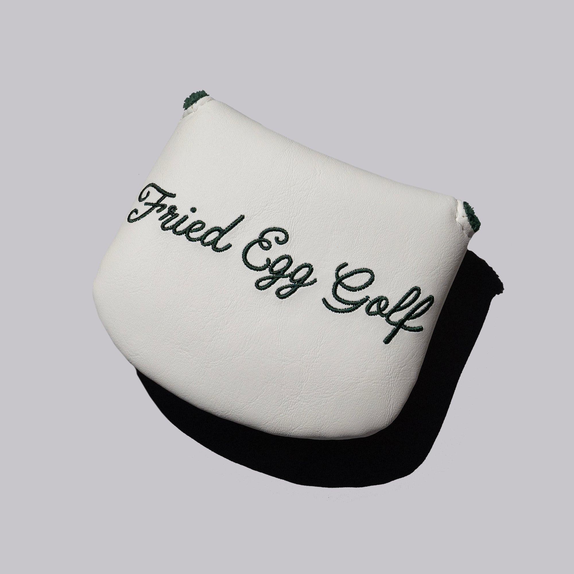 Fried Egg Golf White Potato Chip Putter Cover - Mallet