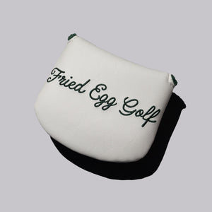 Fried Egg Golf White Potato Chip Putter Cover - Mallet