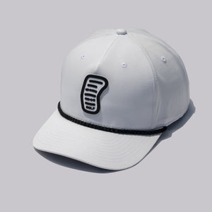 Fried Egg Golf Church Pews & Richardson Performance Rope Hat - White