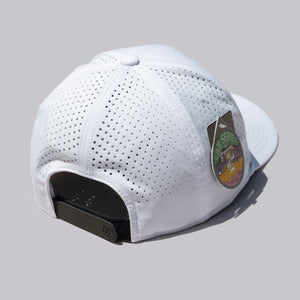 Fried Egg Golf Club & Imperial Tech Rope Hat - White