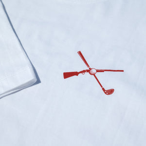 The Shotgun Start No Interest In Fighting T-Shirt - White