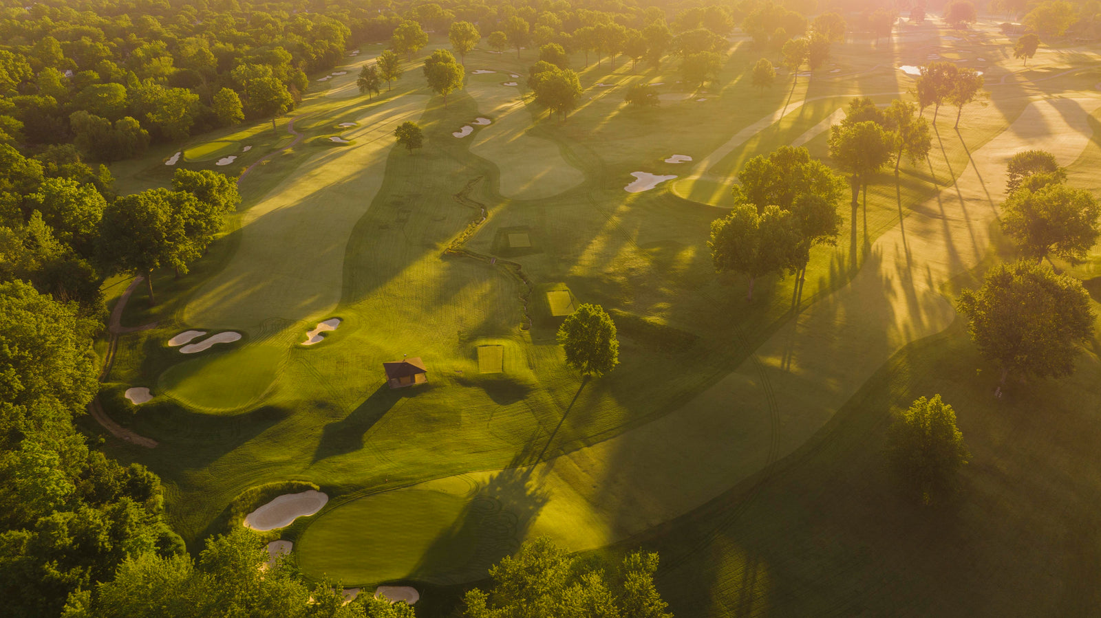 Canterbury Golf Club - High Aerial