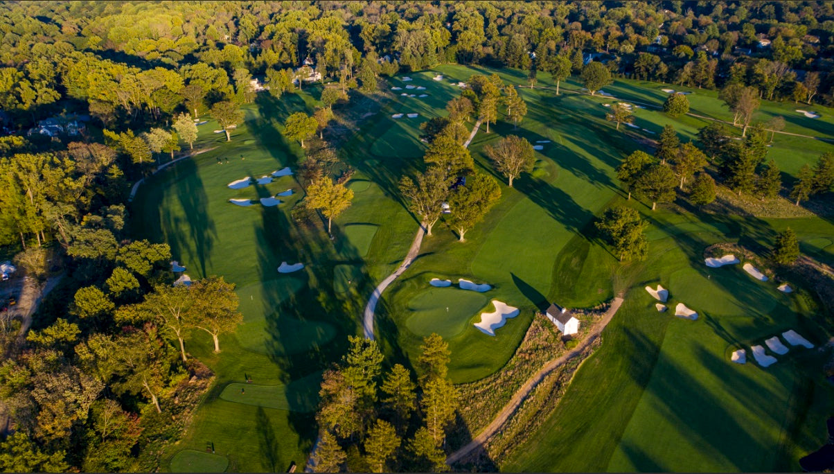 Aronimink - Aerial of Nos. 2, 3, 6, 7, & 11