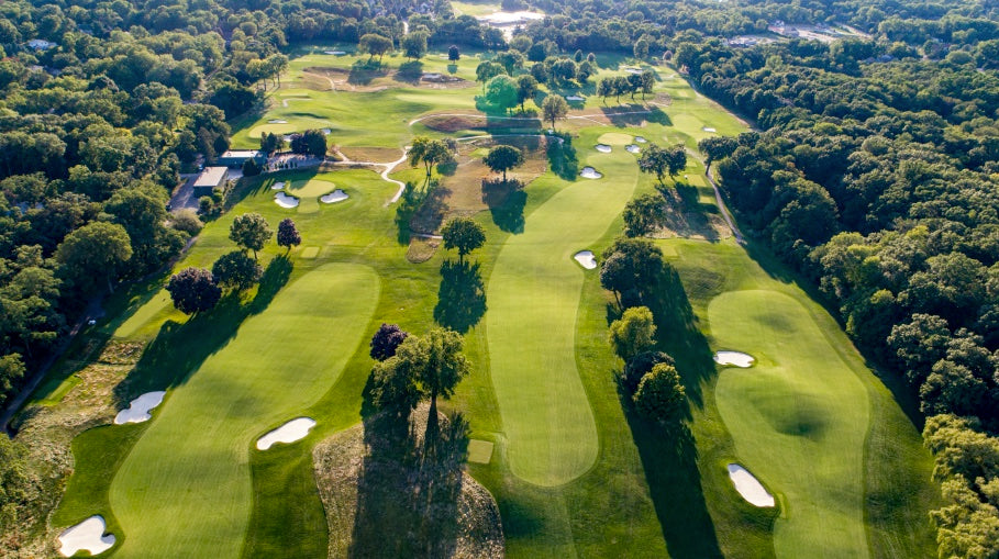 Orchard Lake - High Aerial