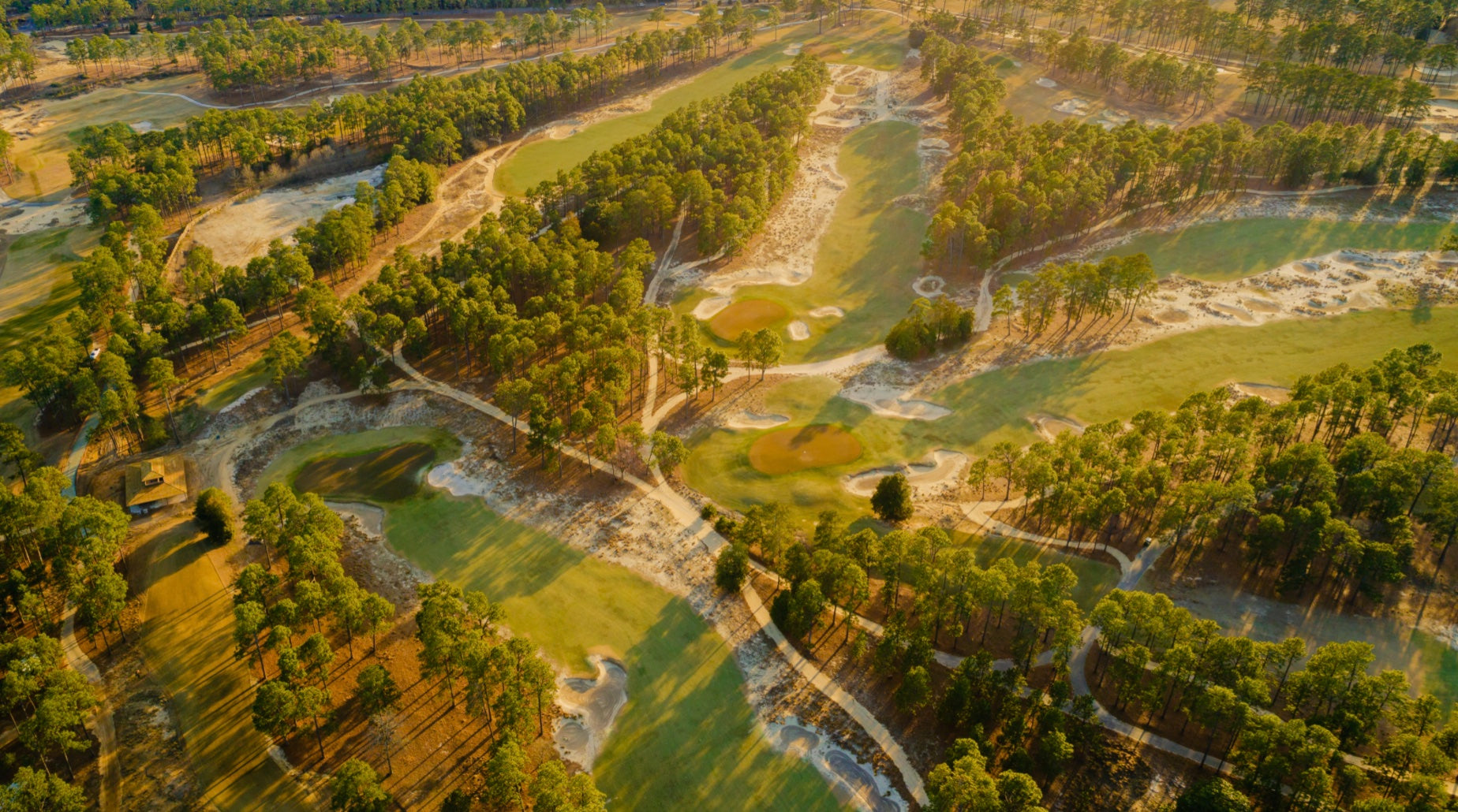Pinehurst #2 - High Aerial - Fried Egg Golf