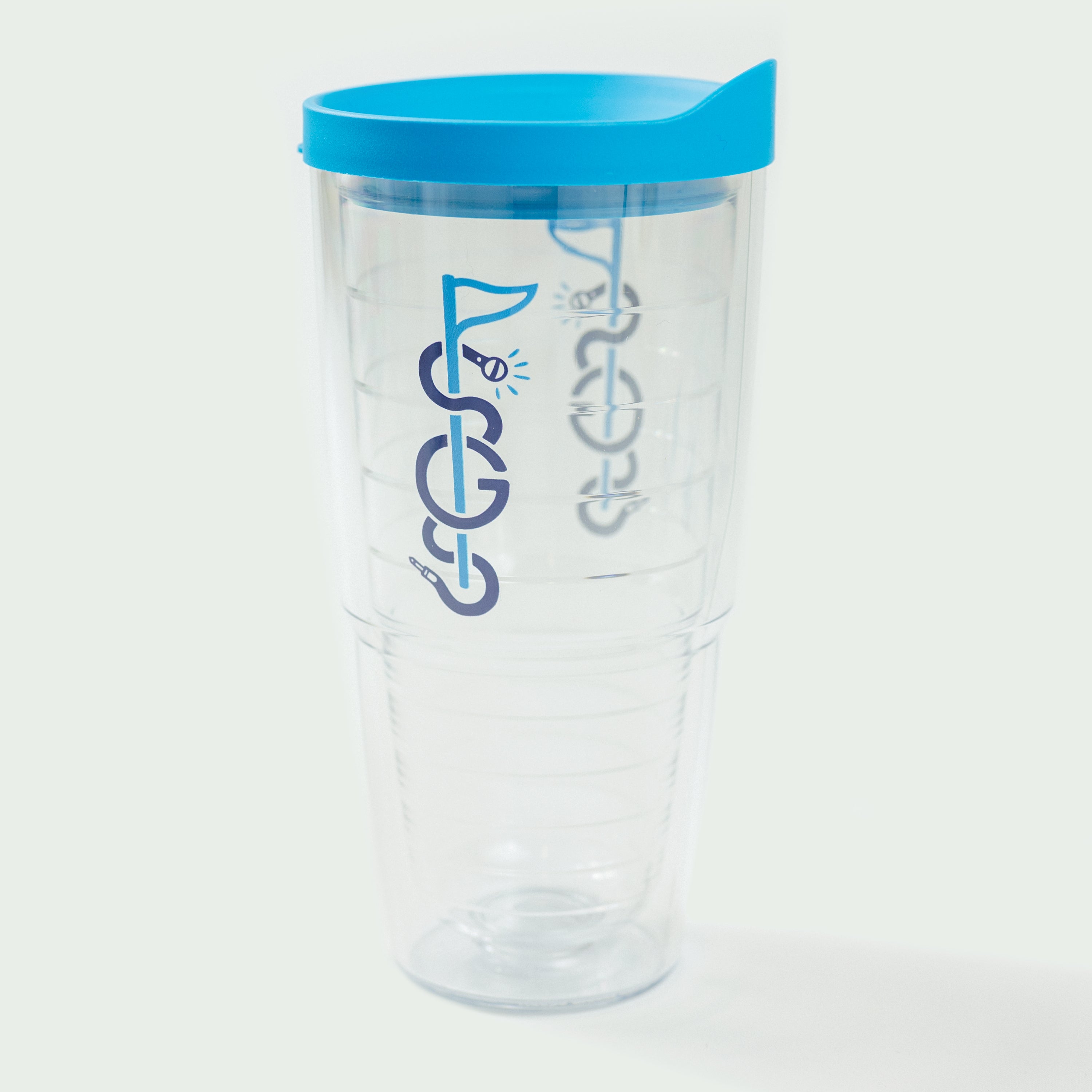 Civil Air Patrol: Royal Blue 18 oz Tumbler with Flying V