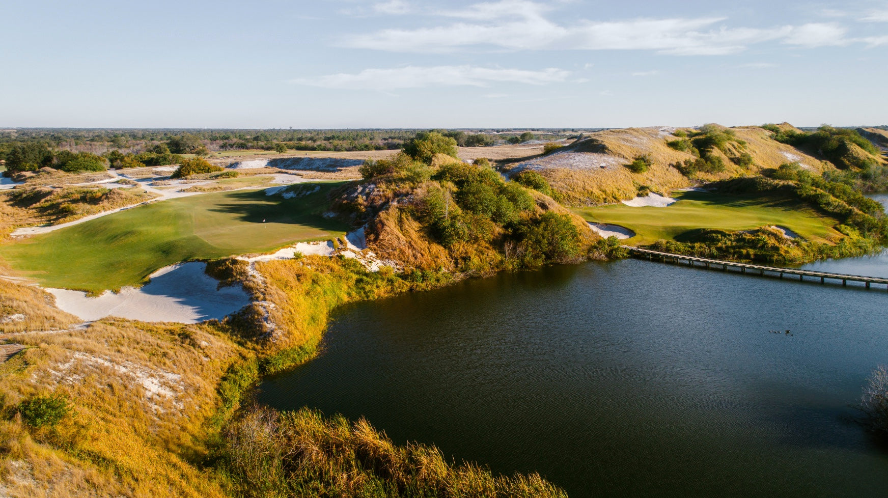 Blue Course Streamsong - No. 16 Red and No. 7 Blue - Fried Egg Golf