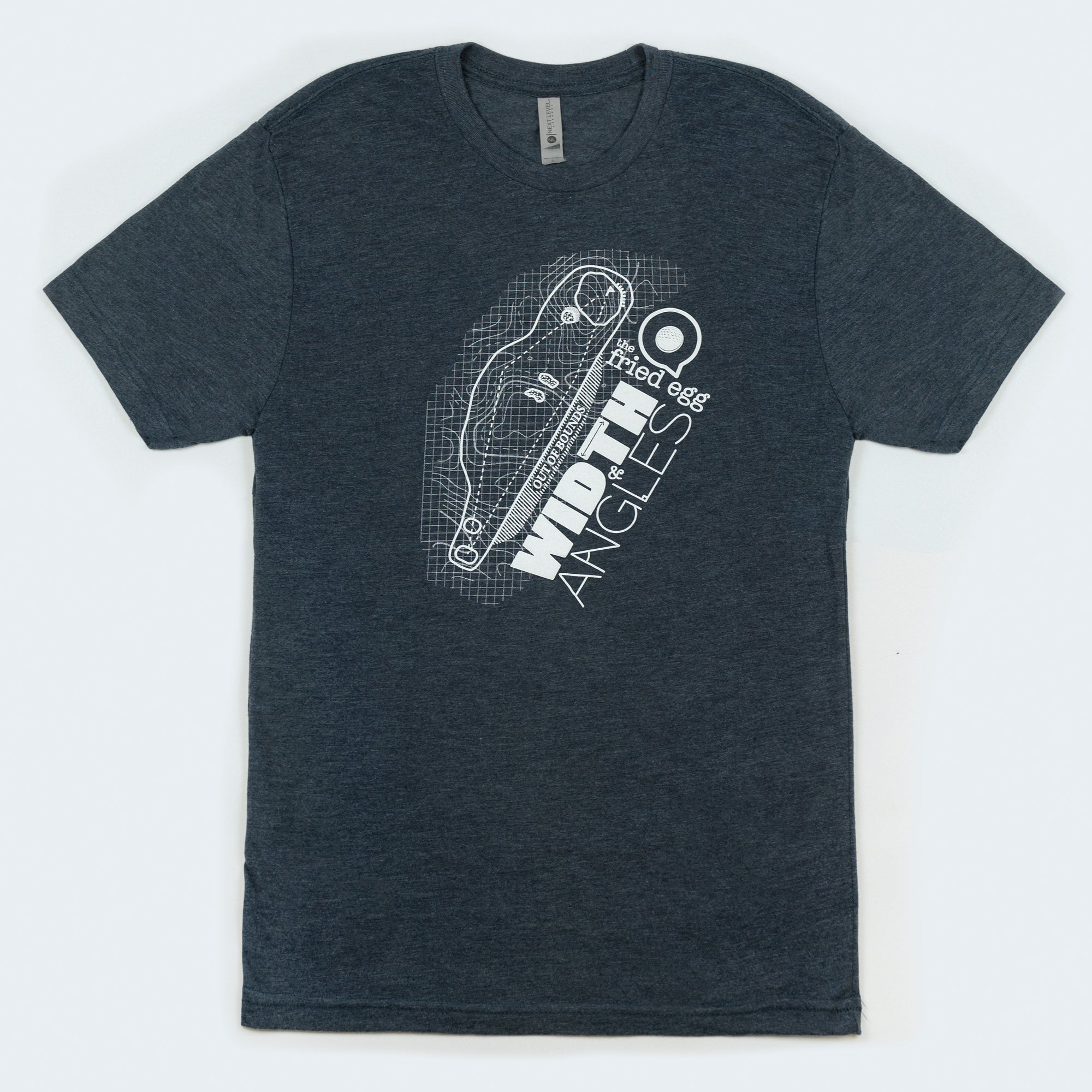 The Fried Egg Width & Angles T-Shirt - Vintage Navy