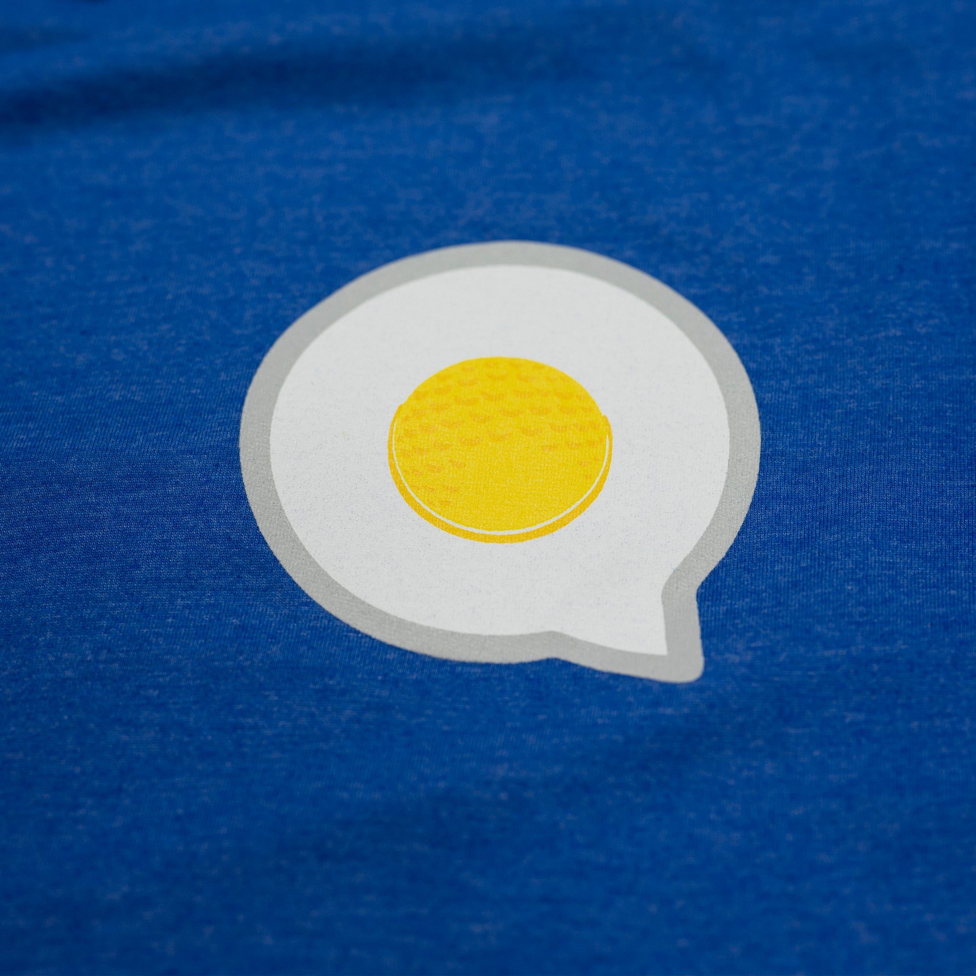 The Fried Egg Logo T-Shirt - Royal Blue