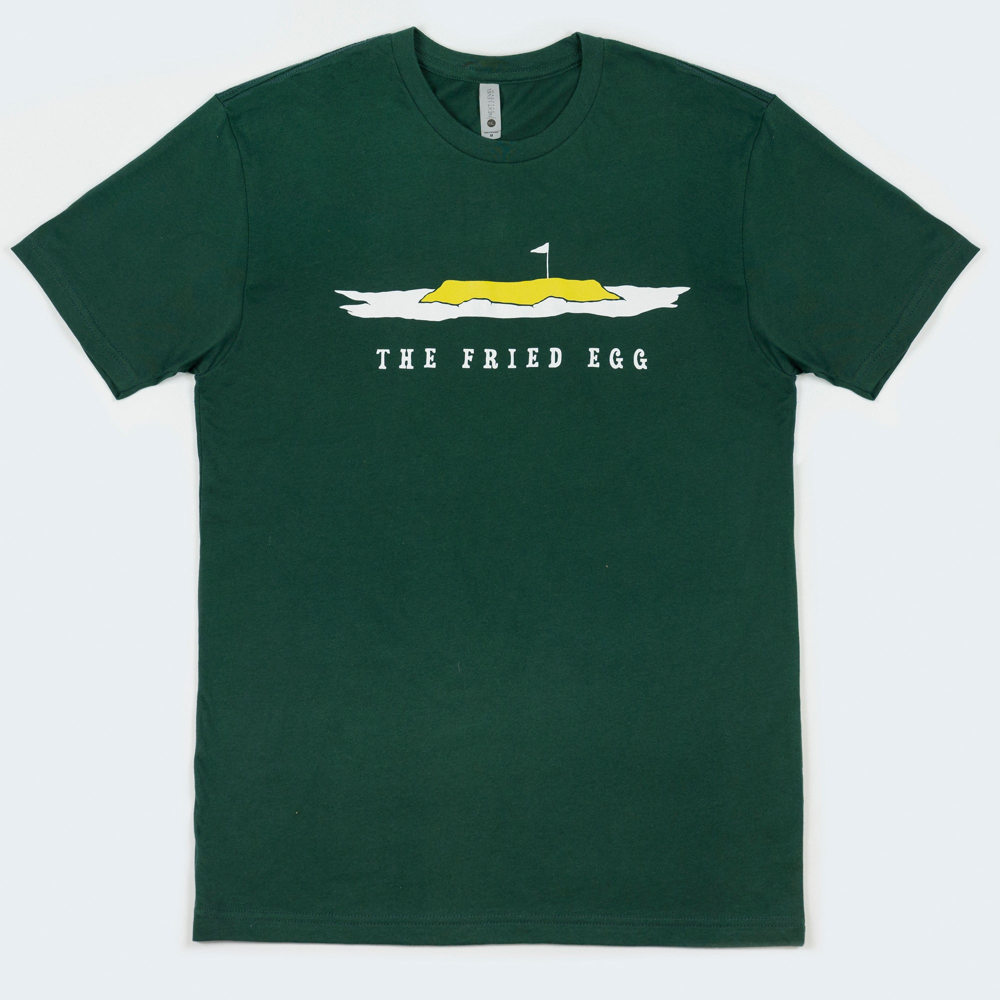 The Fried Egg Original Alternate Logo T-Shirt - Forest Green