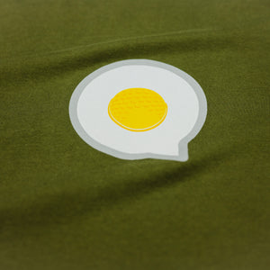 The Fried Egg Logo T-Shirt - Field Green