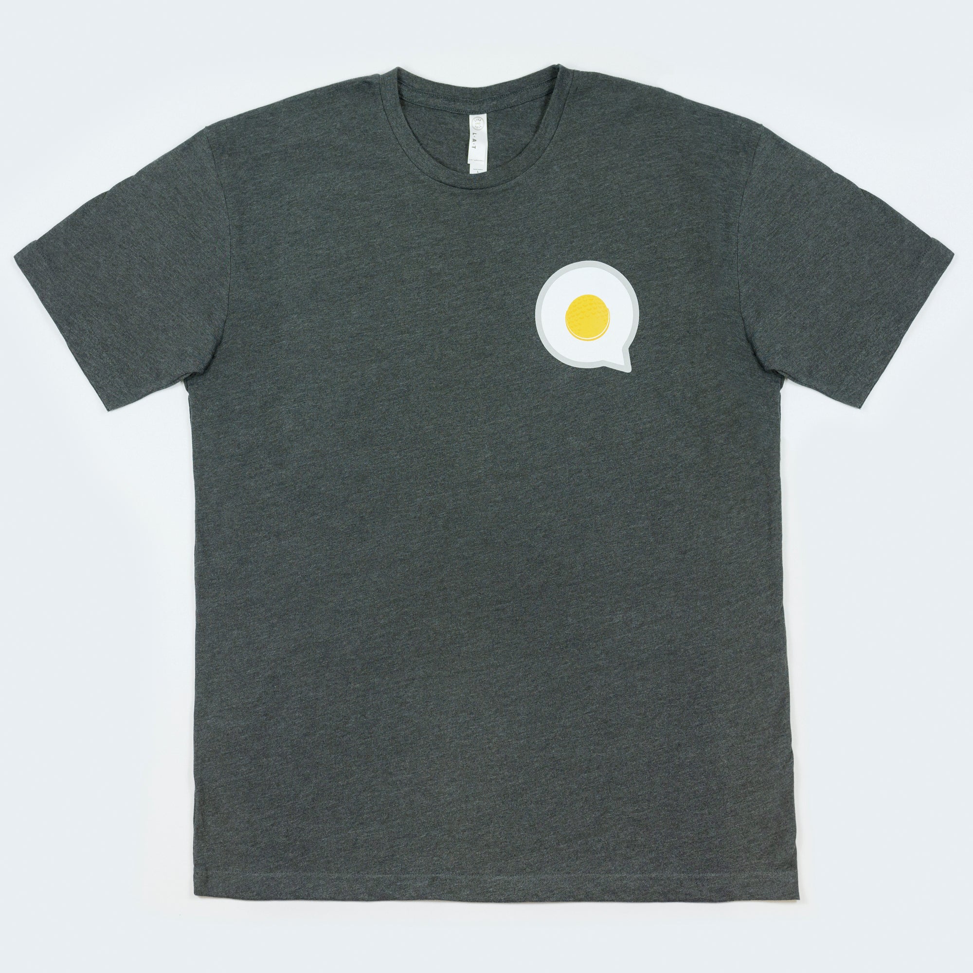 The Fried Egg Logo T-Shirt - Vintage Gray