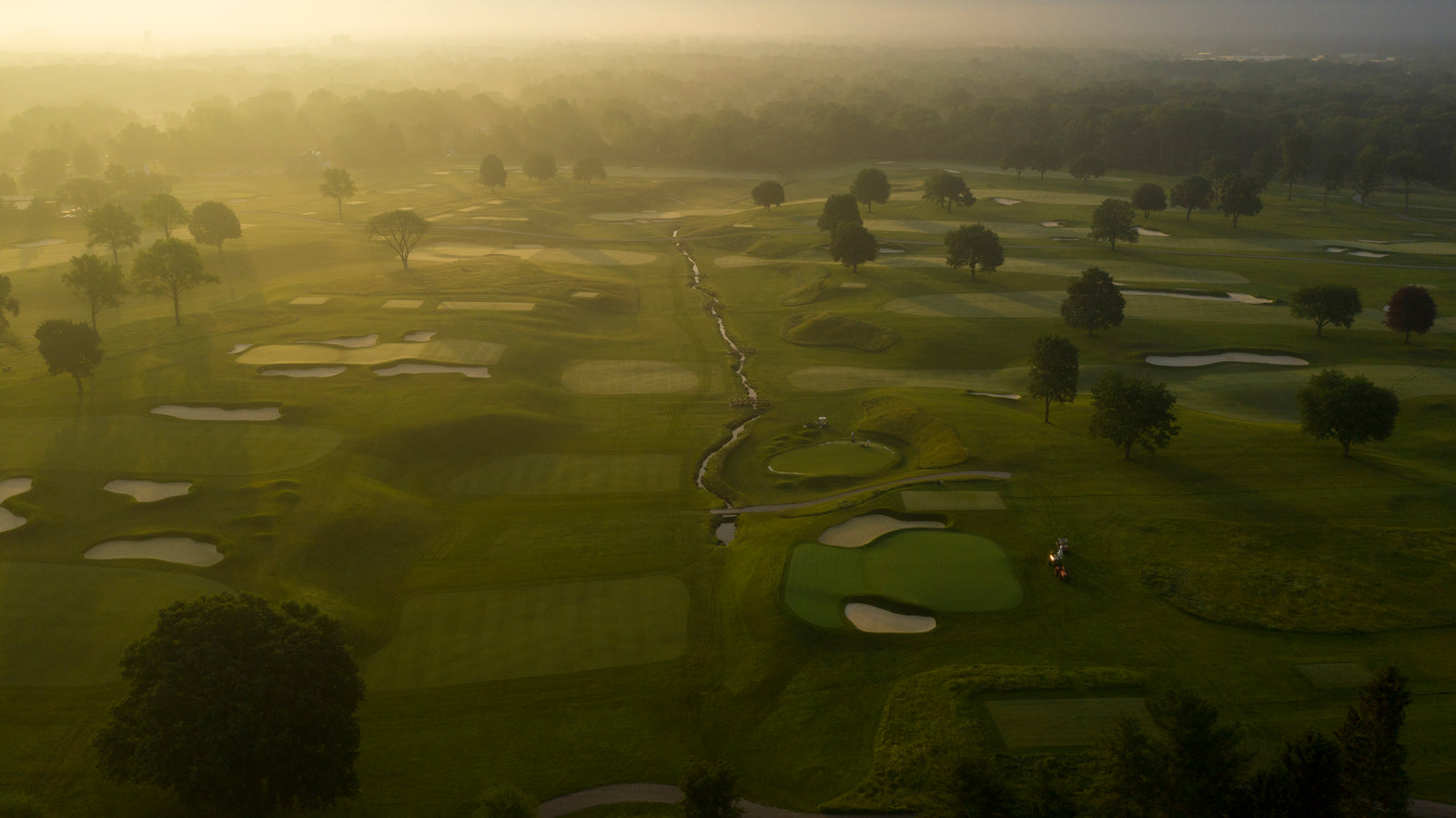 Inverness - High Aerial Sunrise