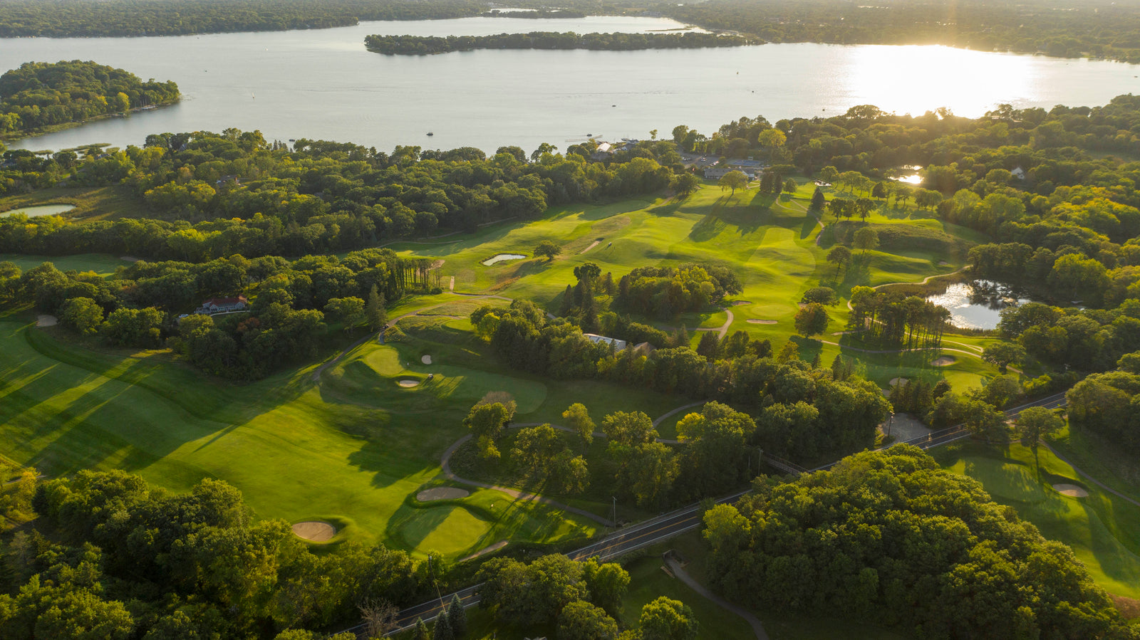White Bear Yacht Club - High Aerial