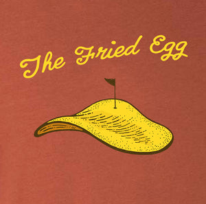 The Fried Egg Potato Chip T-Shirt - Clay