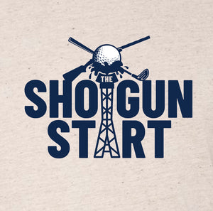 The Shotgun Start Oil Derrick T-Shirt - Oatmeal
