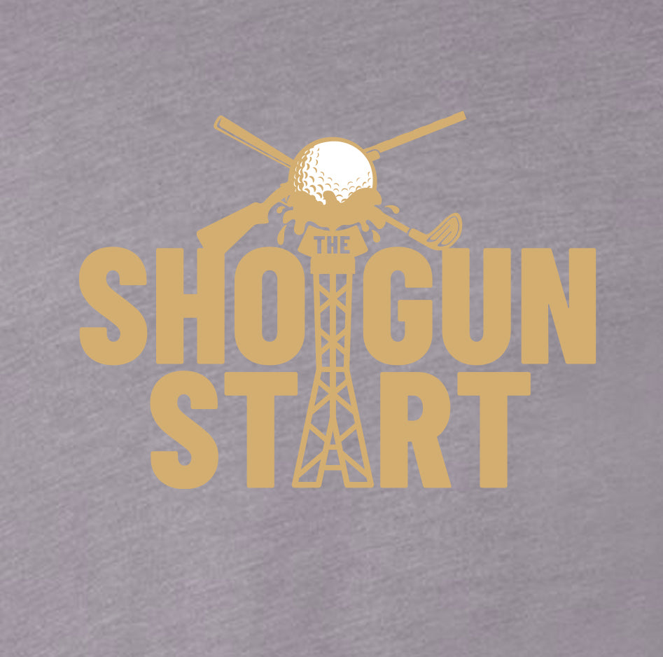 Shotgun Start Oil Derrick T-Shirt - Storm