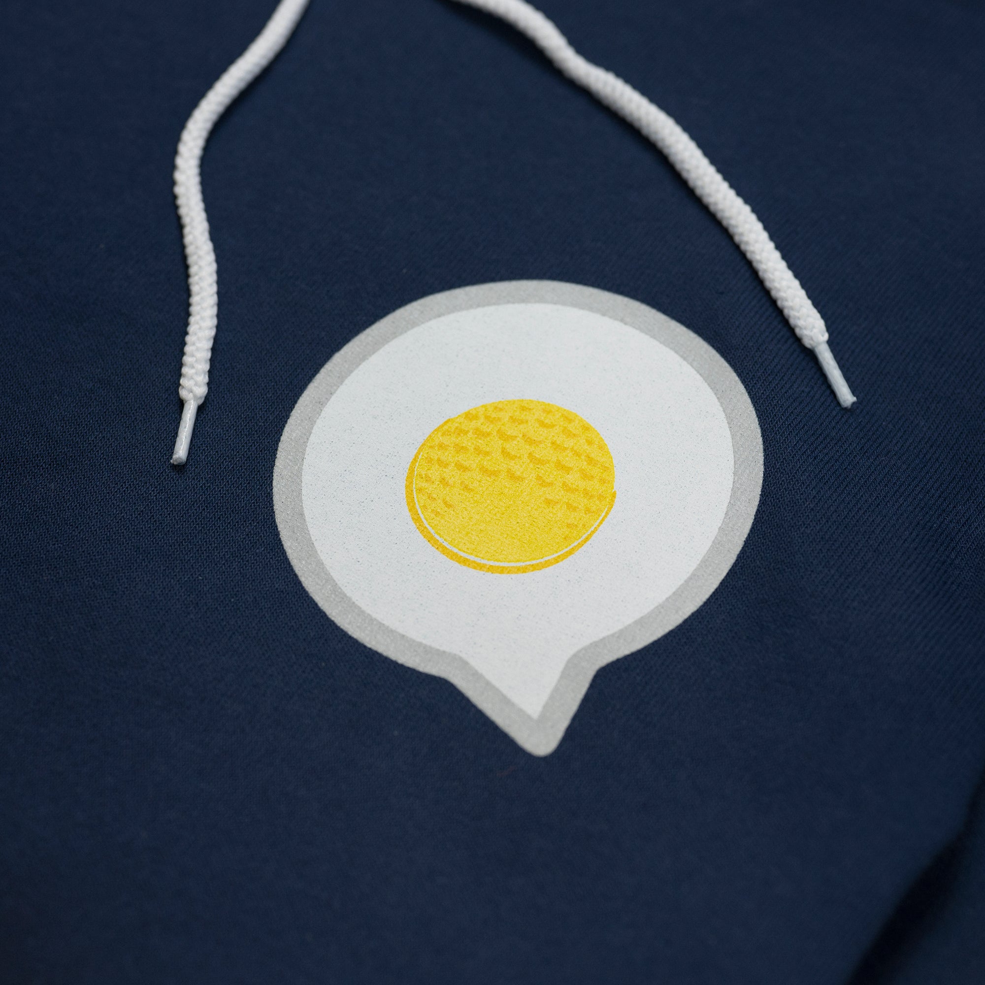 The Fried Egg Hoodie - Navy