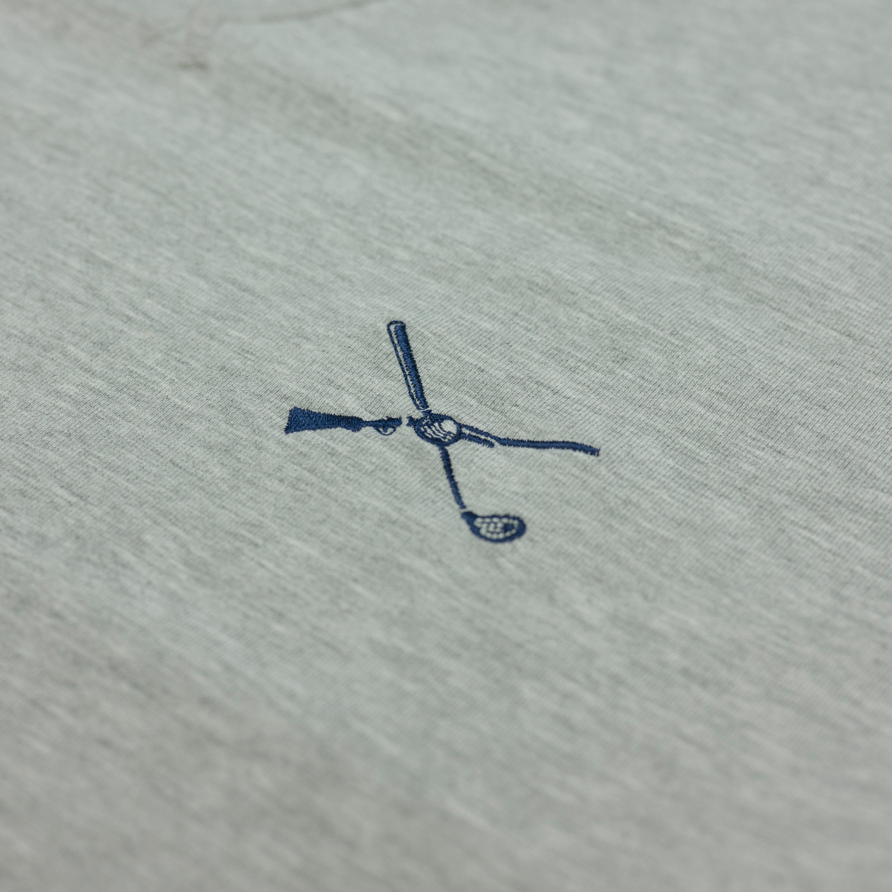 The Shotgun Start u0026 B. Draddy Russ Crewneck Sweater - Fried Egg Golf