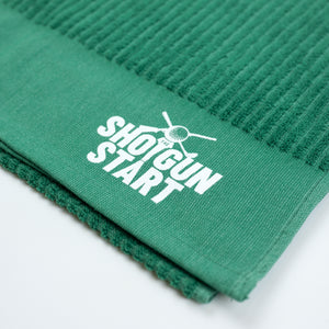 The Shotgun Start Logo Towel - Green