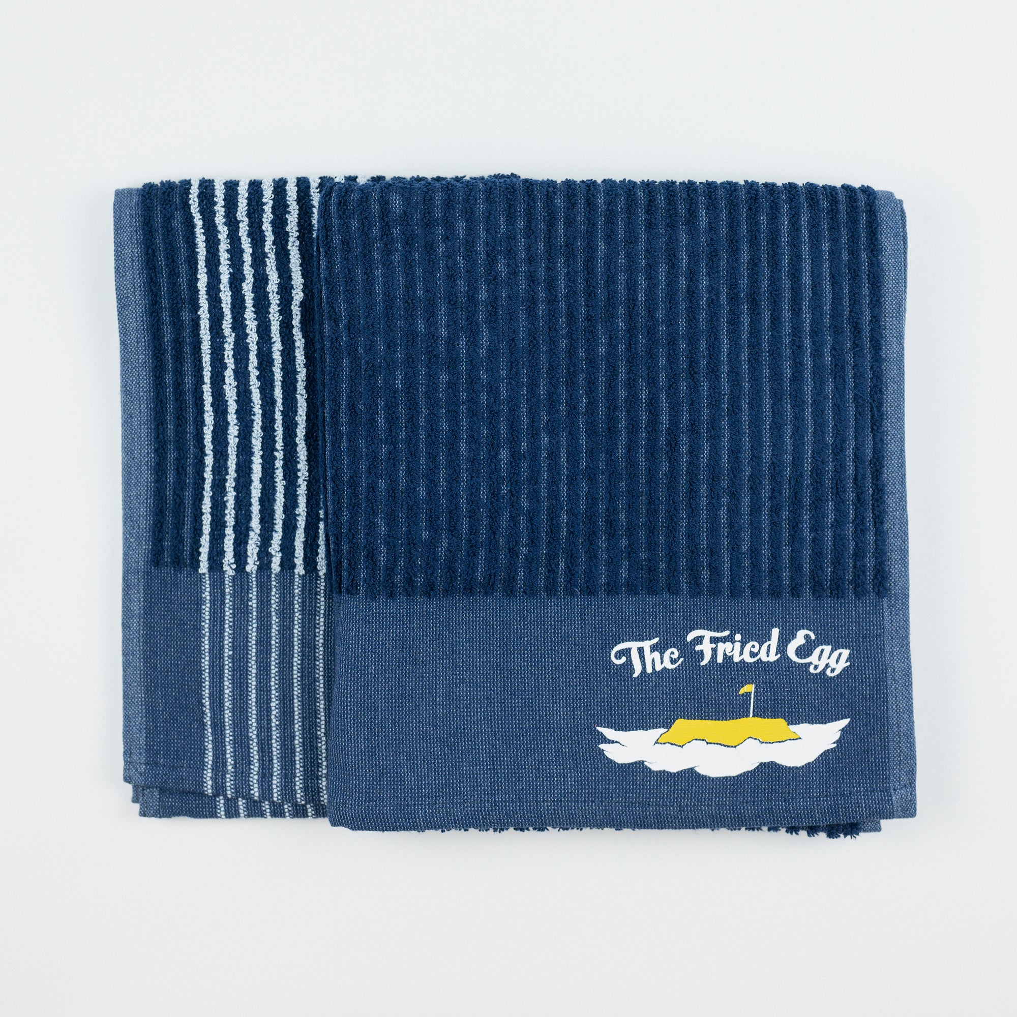 The Fried Egg Alternate Logo Towel - Navy