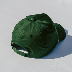 The Fried Egg & American Needle Patch Rope Hat - Dark Green