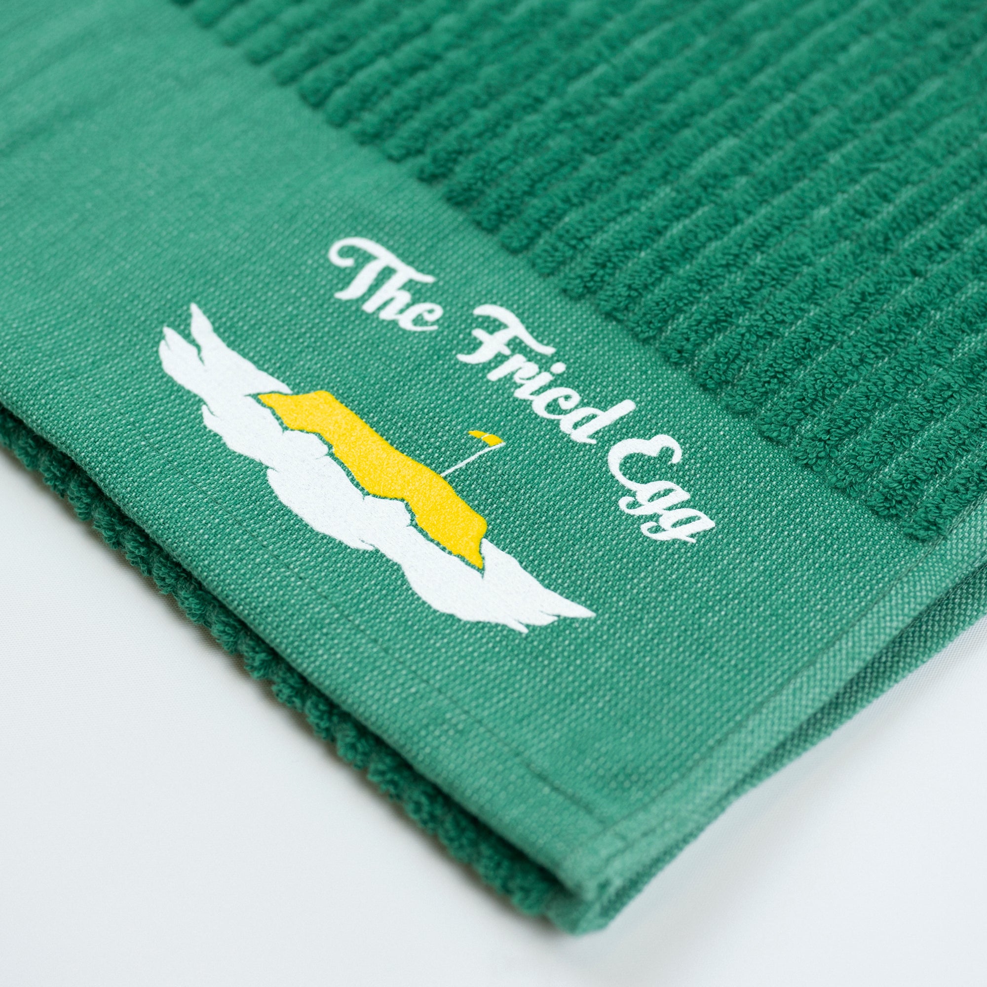 The Fried Egg Alternate Logo Towel - Green