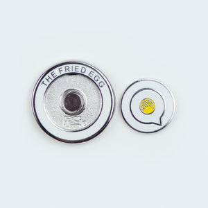 The Fried Egg Duo Ball Marker